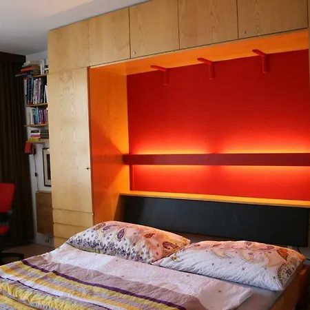 Microappartment With Bath And Cozy Balcony Апартаменты Давос